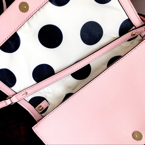 Kate Spade Soft Pink Crossbody/Clutch - Picture 7 of 10